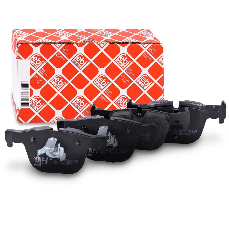 febi bilstein 16867 Brake Pad Set, 1 unit