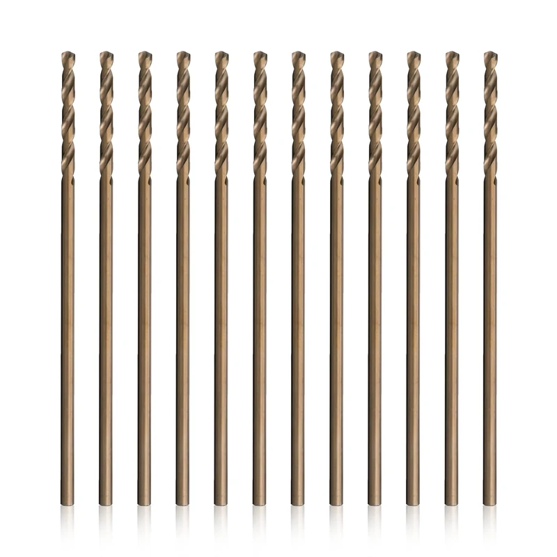 Drill America GLBCOX69/64P12 9/64" x 6" Cobalt Aircraft Extension Drill Bit (Pack of 12), GLBCO Series