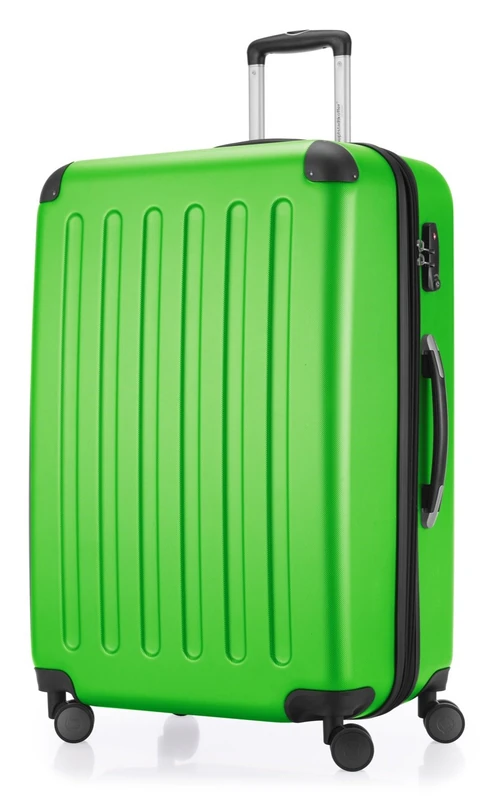 HAUPTSTADTKOFFER - Spree - Luggage Suitcase Hardside Spinner Trolley Expandable 75 cm TSA, Applegreen