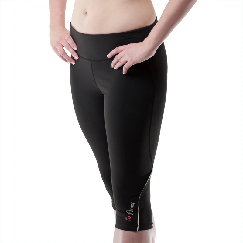 Pink Monkey Women's Capri Pants - Black, M (12-14) - Image 1
