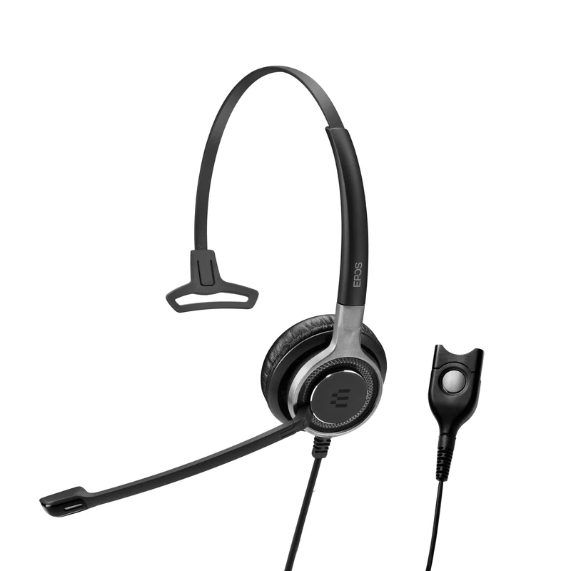 EPOS IMPACT SC 630 - Premium Single-Sided Wired Headset - Optimal Desk Phone Use, Enhanced Audio Clarity, and Active Noise Cancellation