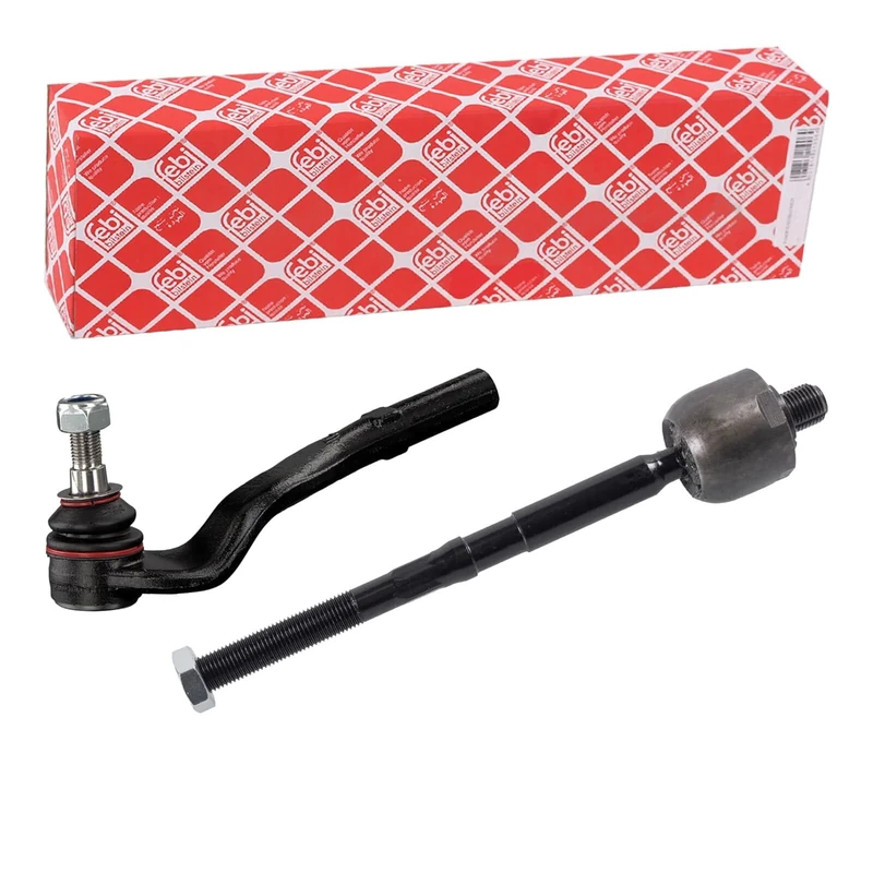 febi bilstein 38971 Tie Rod with end fitting and lock nut, pack of one