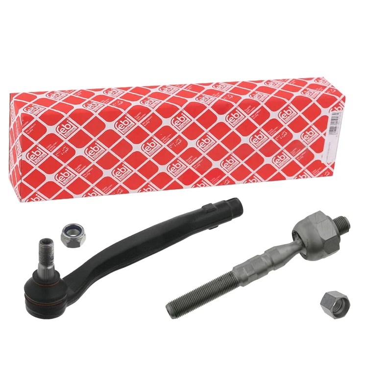 febi bilstein 39503 Tie Rod with end fitting, nut and lock nut, pack of one