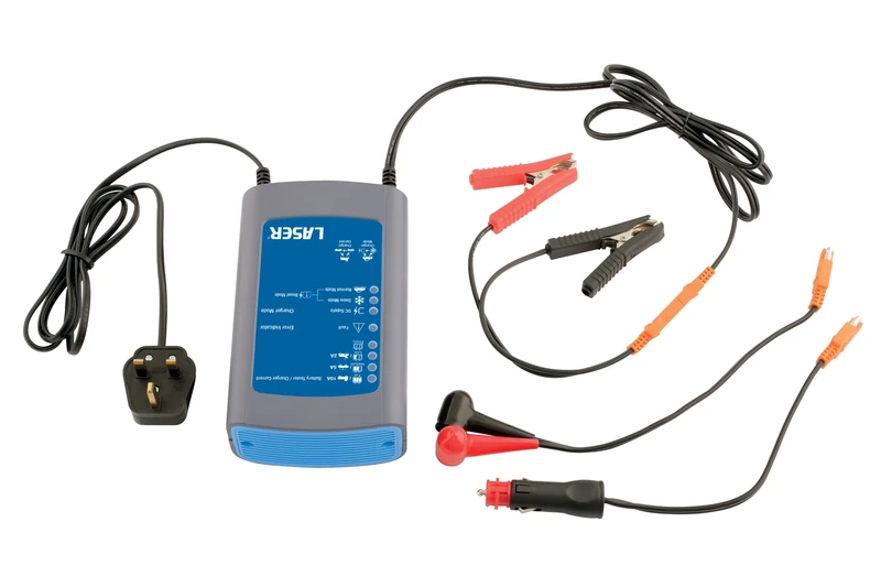 Laser 5475 4 in 1 Intelligent Battery Charger 10A
