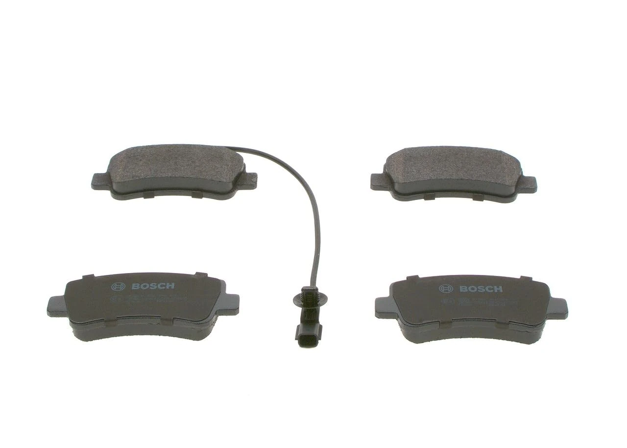 Bosch BP1419 - Brake Pads Car Rear Axle - Bosch Quality - Reduced Noise and Dust - ECE-R90 Certified - Copper-Free - 1 Set of 4 Pads