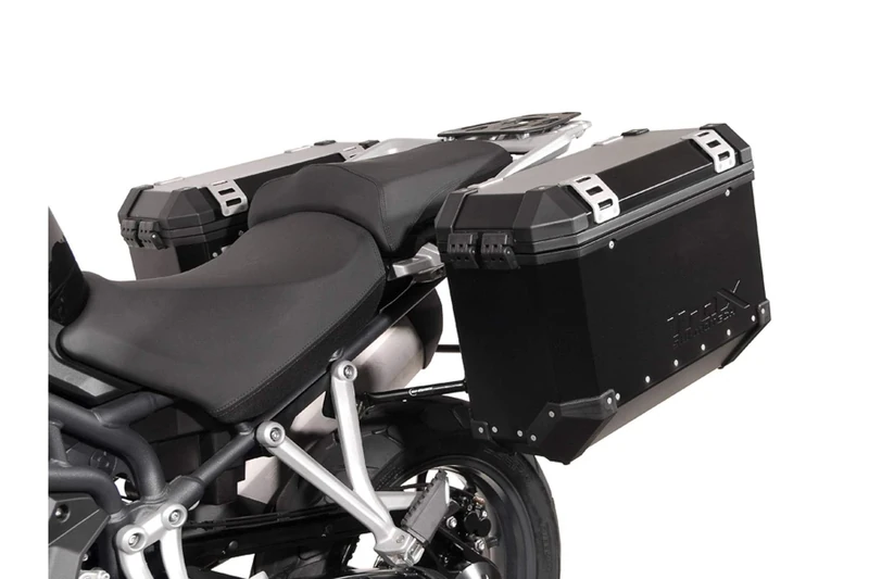 EVO Side Carriers SW-MOTECH Black. Triumph Tiger 1200/ Explorer (11-).