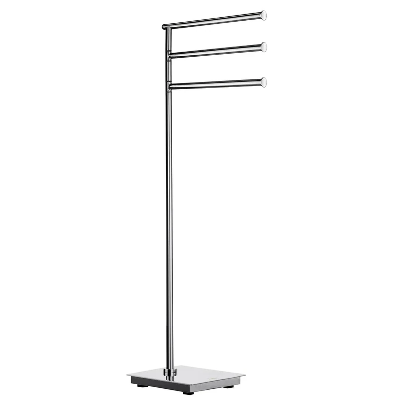 Smedbo "Outline Lite" Triple Towel Rail, Polished Stainless Steel