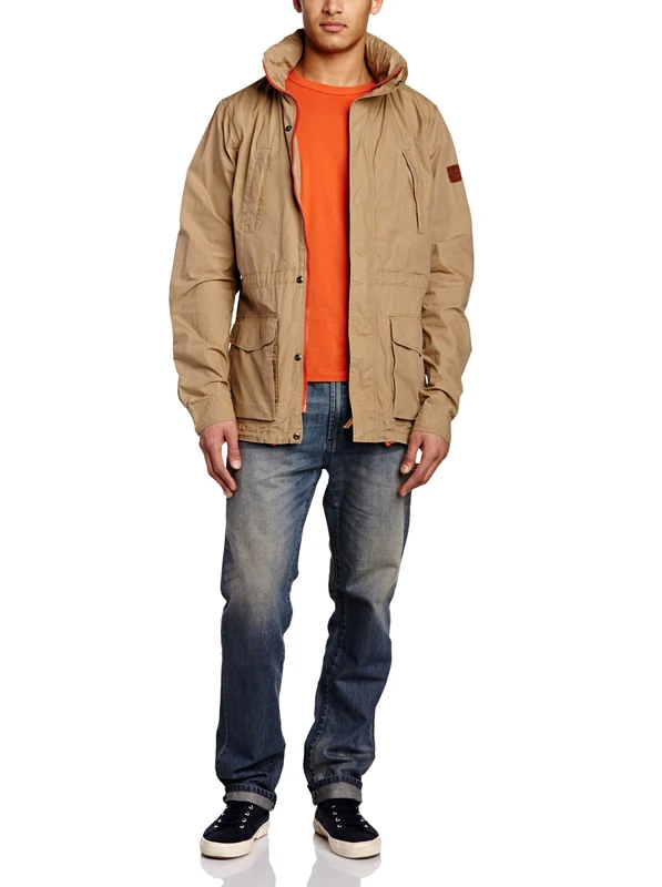 Wrangler The Summer Field Men's Coat Tannin Small