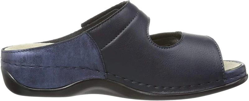 Berkemann 1027 Women’s Mules, Blue (Blue 371), 7.5 UK