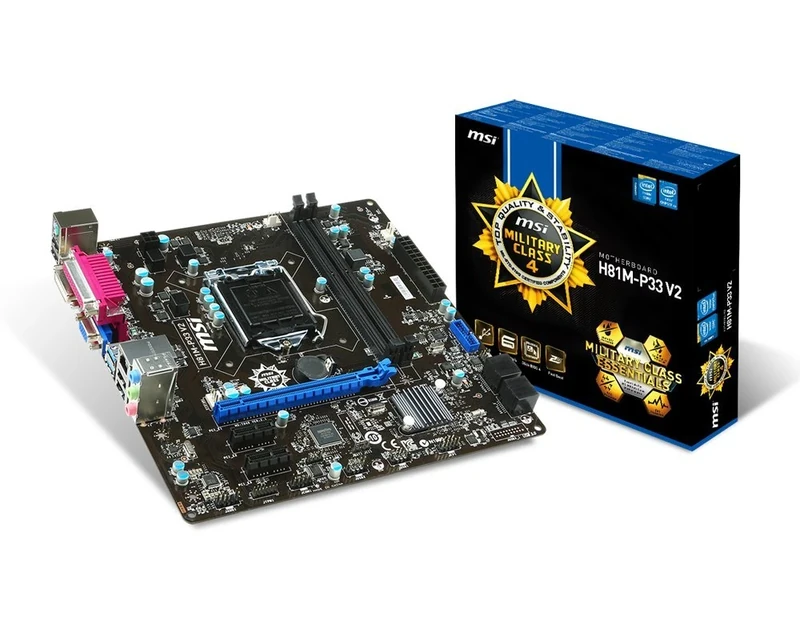 MSI H81M-P33 V2 Motherboards