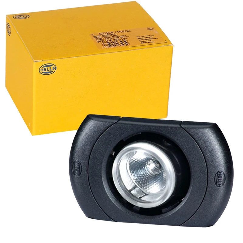 HELLA 2JA 343 700-251 Interior Light - SpotLED VESTA5 - LED - 12/24V - 2.5W - LED - Fitting/Spring mounted/Bolted - Lens Colour: Crystal clear - Interior - Adjustable - Quantity: 1