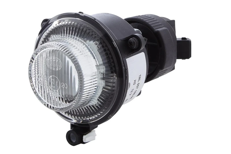 HELLA 1NL 007 186-061 Halogen/DE-Front Fog Light - 12V - round - Fitting - Patterned diffusing lens - Lens Colour: White - right/left