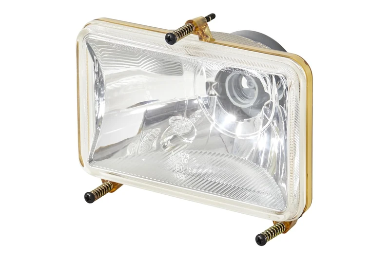 HELLA 1AB 008 888-051 Halogen-Headlight - 12/24V - Fitting - Clear diffusing lens - Plug: Blade Terminal Sleeve - Right Front/Left Front
