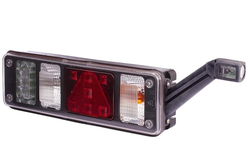 HELLA 2VP 340 961-141 Rearlight - Hybrid - 24V - mounting/Bolted - Lens Colour: Crystal clear - Plug: EasyConn 4 x 2/EasyConn 1 x 7 - Plug: Male - right - Quantity: 1