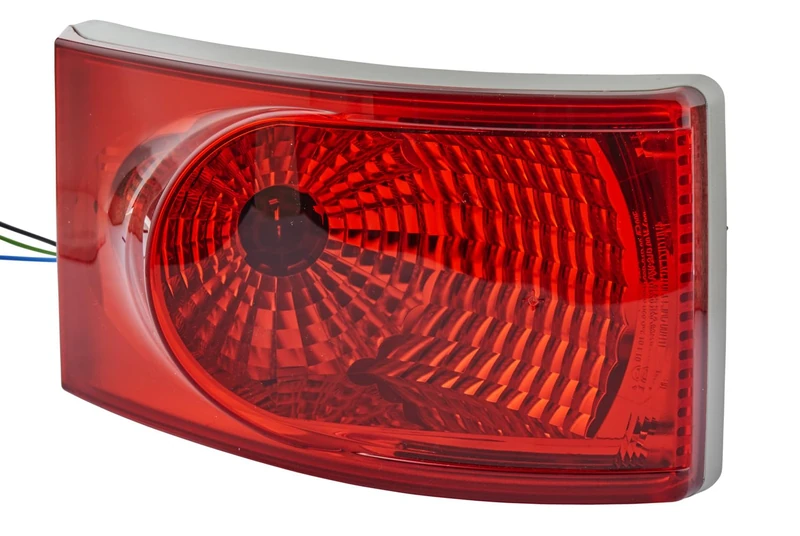 HELLA 2SB 008 805-021 Rearlight - Bulb - 24/12V - Fitting/Screw Connection - Lens Colour: Red - Plug: open cable ends - left/right