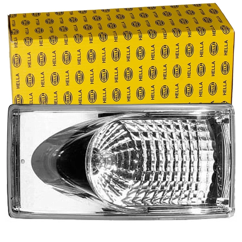 HELLA 2BA 008 805-051 Direction Indicator - Halogen - 12/24V - Fitting - Lens Colour: Crystal clear - Plug: Blade Terminal - right/left - Quantity: 1