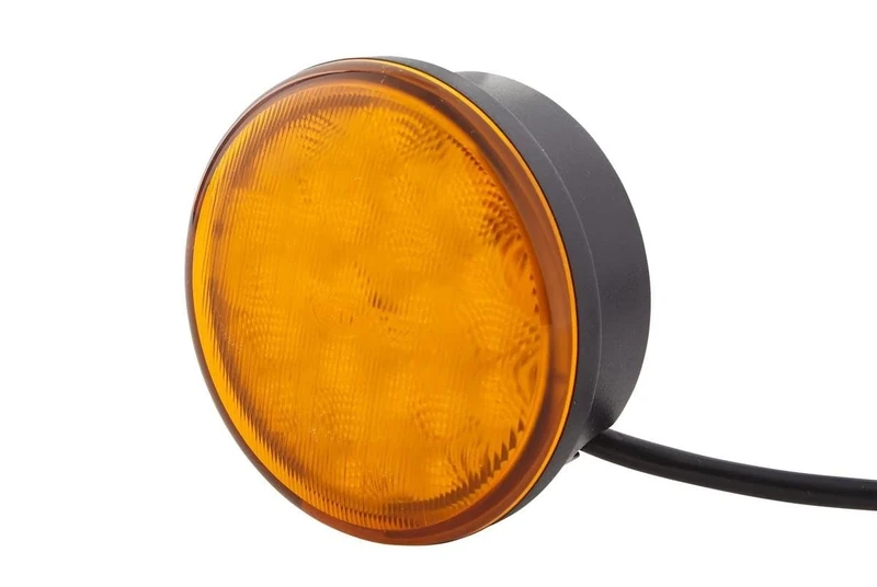 HELLA 2BA 959 011-301 Direction Indicator - LED - 24V - mounting/Bolted - Lens Colour: Yellow - Cable: 2500mm - Plug: open cable ends - Rear - Quantity: 1