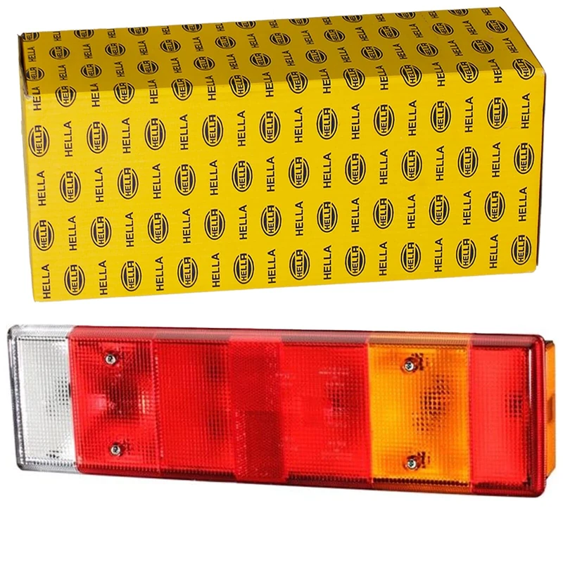 HELLA 2VP 007 323-121 Rearlight - Bulb - 24V - mounting/Bolted - Lens Colour: Multi-coloured - Plug: Screw Contact - right - Quantity: 1