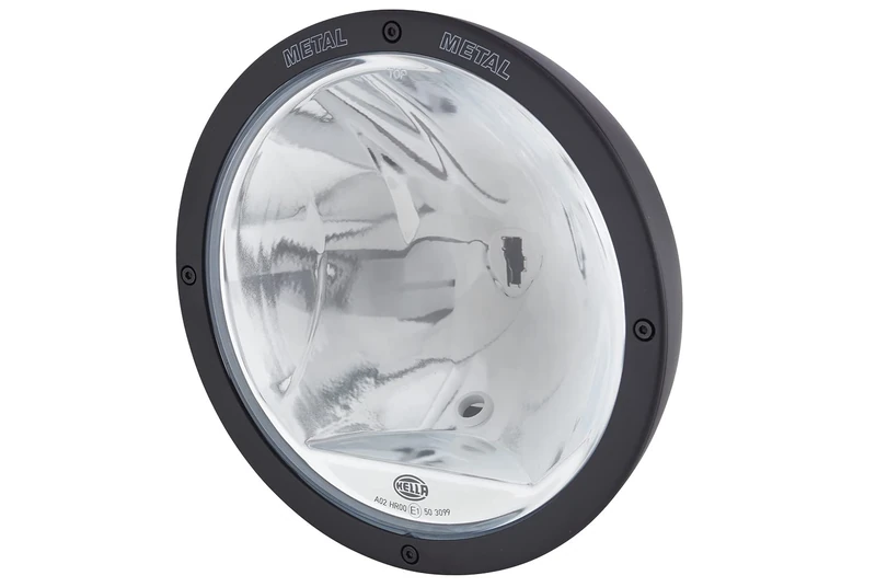 HELLA 1F8 007 560-401 Halogen/Halogen-Spotlight - Luminator Metal - 24/12V - Round - Reference number: 50 - Bolted - Clear diffusing lens - Lens Colour: Crystal clear - Cable: 800mm - left/right