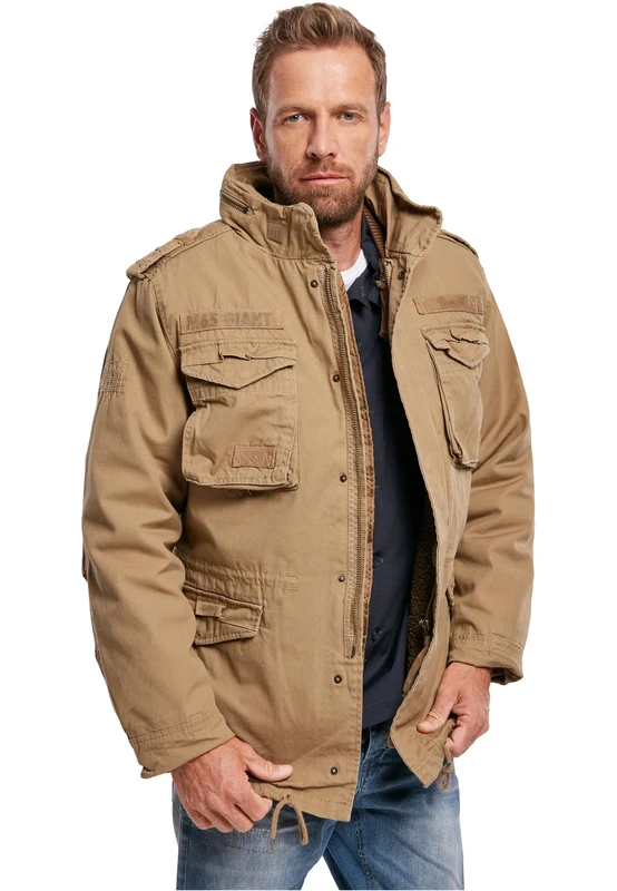 Brandit M65 Giant Jacket, Farbe: camel, Größe: 3XL