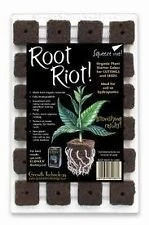 Root Riot 24 Organic Starter Cubes- Propagation,Cuttings Seeds Hydroponics