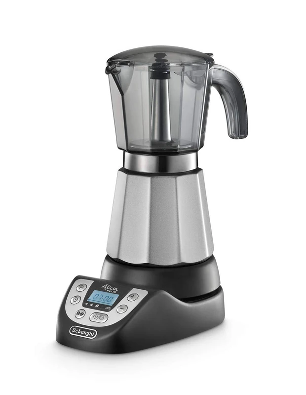 De'Longhi Alicia Plus EMKP 63.B - coffee makers (freestanding, Black, Silver, Buttons, 50/60 Hz) - Image 1