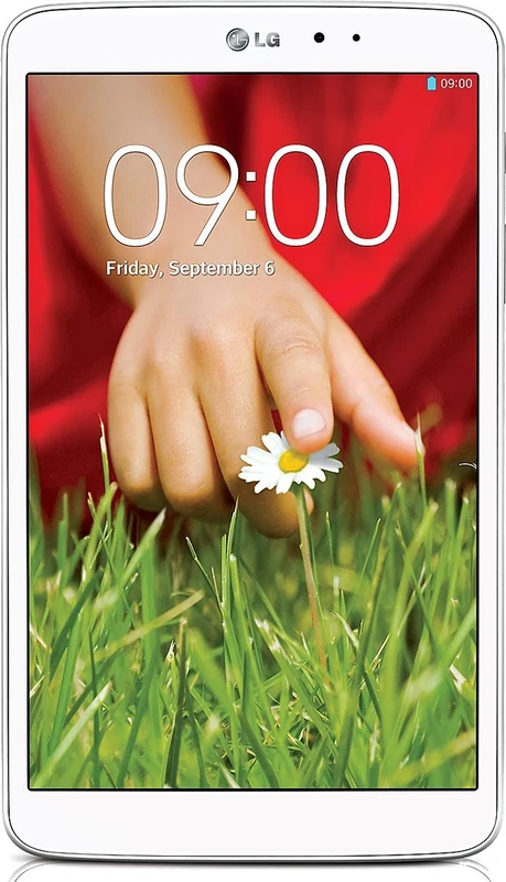 LG G Pad 8.3-inch Tablet - White (Quad Core 1.7GHz Processor, 2GB RAM, 16GB eMMC, WLAN, BT, 2x Camera, Android 4.2.2) - Image 1