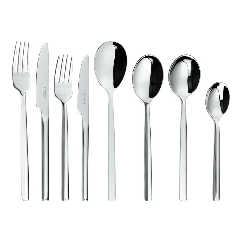 Rockingham Forge Contemporary Collection Chopstick 18/0 Stainless Steel 44 Piece Cutlery Set
