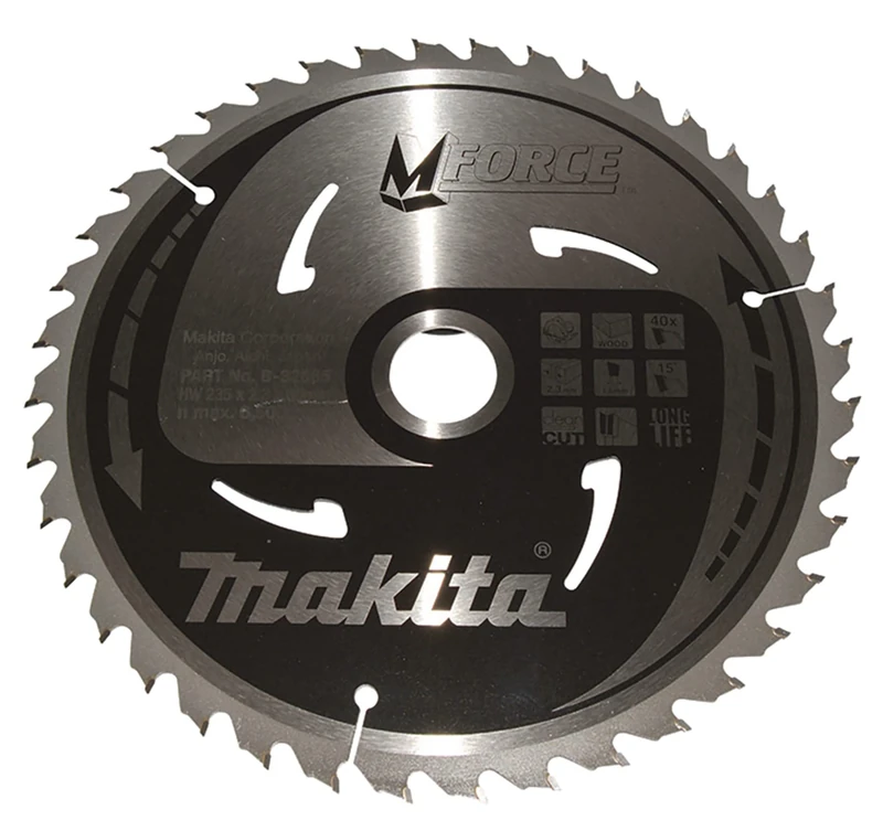 Makita B-32085 MForce Saw Blade 235x30x40T