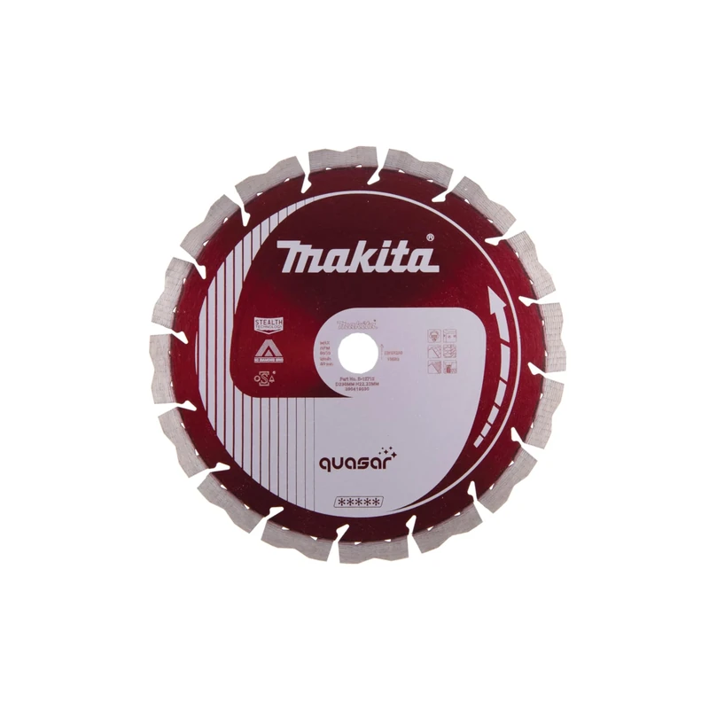 Makita B-12712 Quasar Segmented Rim