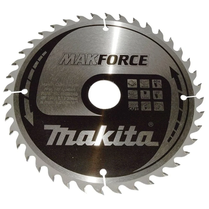 Makita B-32340 MAKFORCE TCT Saw Blade 190x15.88x24T