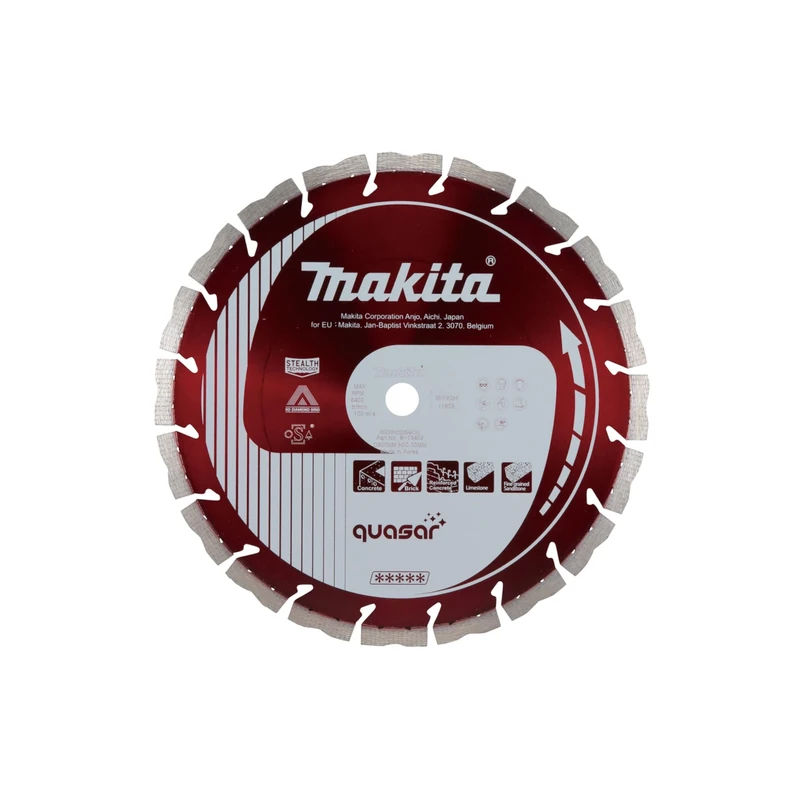 Makita B-13459 Quasar Segmented Rim