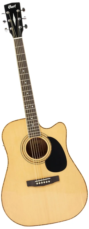 CORT AD880 NATURAL GLOSS + GIGBAG Acoustic electric guitars Steel acoustic-electrics