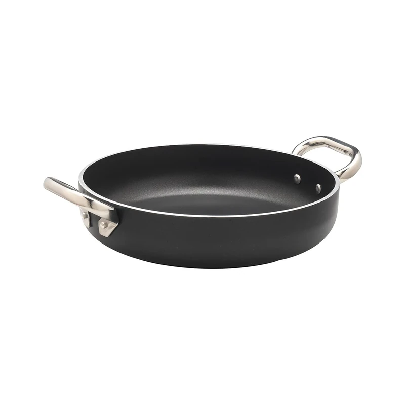 Pentole Agnelli Aluminium Induction Omelette Pan 5 Mm. Thick, Diameter 28 Cm.