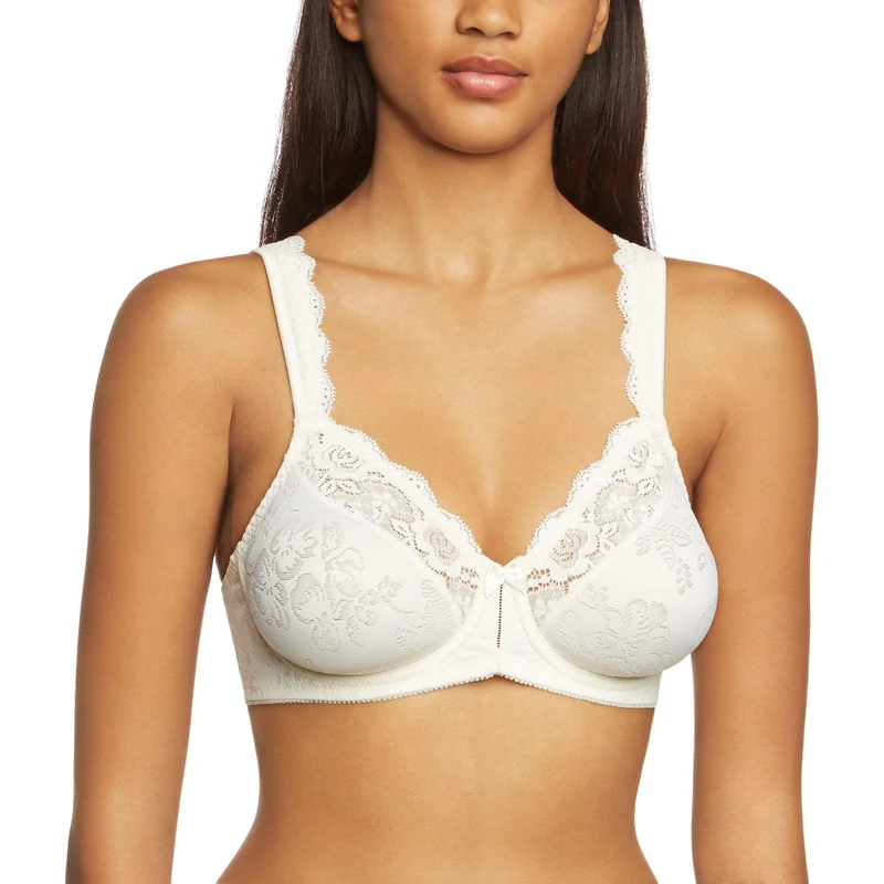 Triumph Women's Stellina W Bra, Cream (Chrysantheme), 34E UK