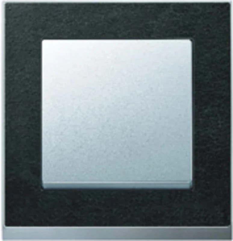 Merten Pure Decor Frame – Set of 2, Slate/Aluminium MEG4020 3669