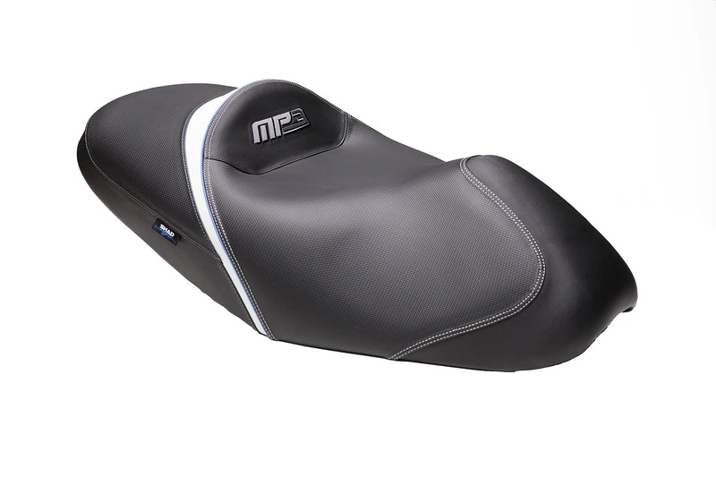 SHAD SHV0M2320 Motorbike Seat for Piaggio MP3 250, Black - Image 1