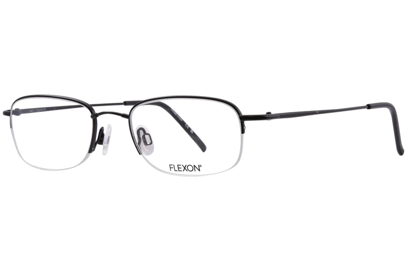 Flexon 607 258 001 black chrome vista Men's Metal, Standard, 51