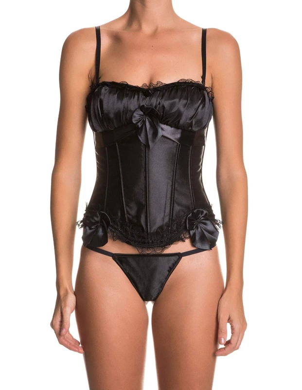 INTIMAX Women's Sleeveless Waist Cinchers - Black - Large