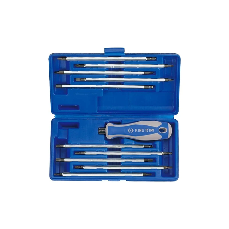 KING TONY 32518MR Screwdriver Set, 11 Pieces