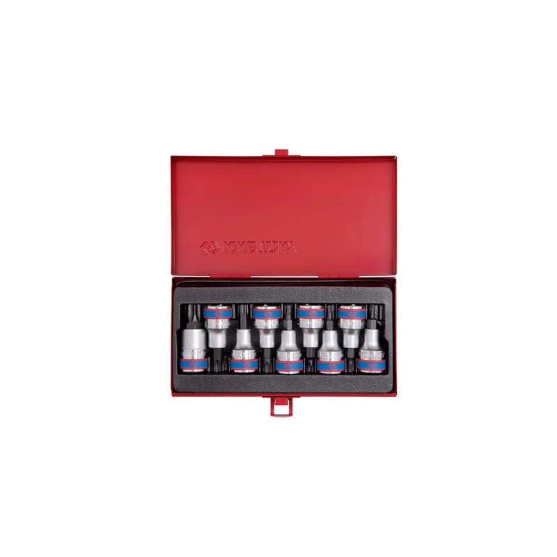 KING TONY 4109PR Torx Head Bit Socket, 1/2-inch, Set of 9