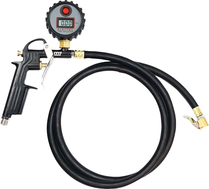 MIGHTY SEVEN M7 - Pistola Digital para inflar neumáticos EN 61000-6-3 L: 1.5m