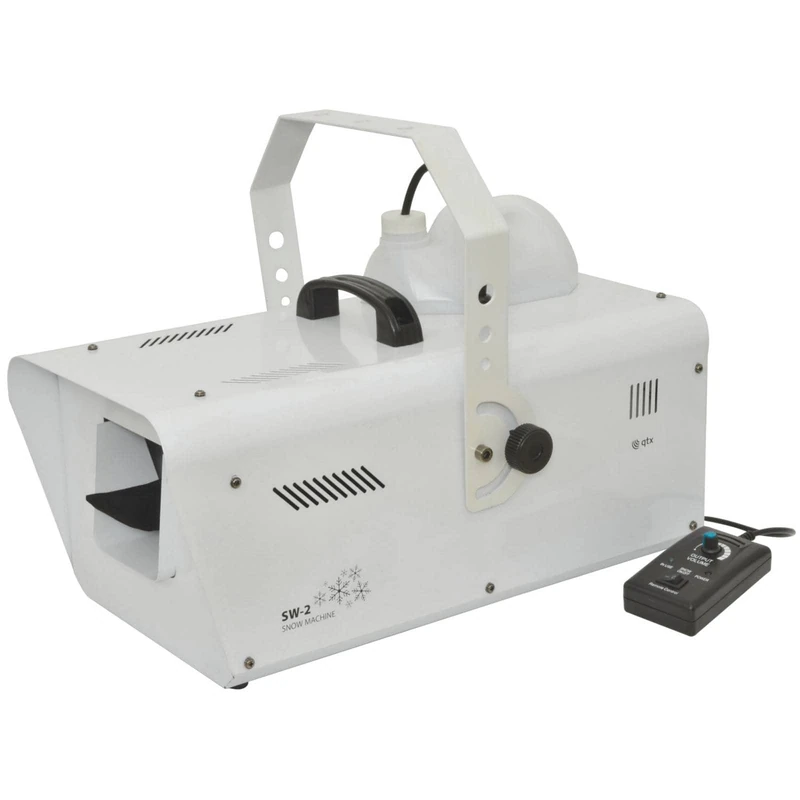 QTX SW-2 Snow Machine Generator, 1200W, Black - Image 1