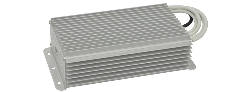 Lyyt | LED Tape Power Supply Outdoor Rated IP67 24 Volt LED Tape Driver Low Voltage Transformer | Ideal for 24Vdc LED Tape and Lighting Installs | 24Vdc 8.33A 200W