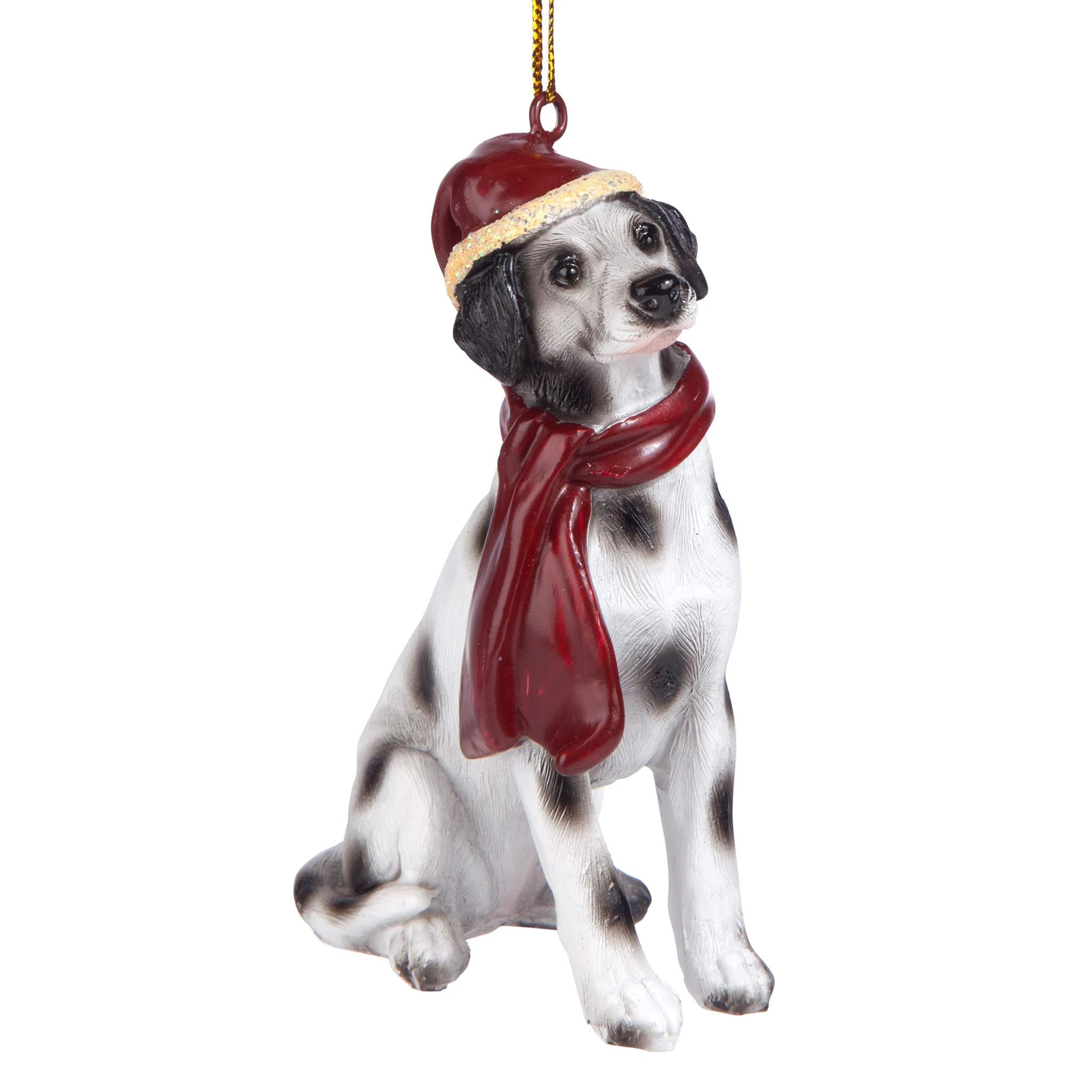 Christmas Ornaments - Xmas Dalmatian Holiday Dog Ornaments - Christmas Decorations