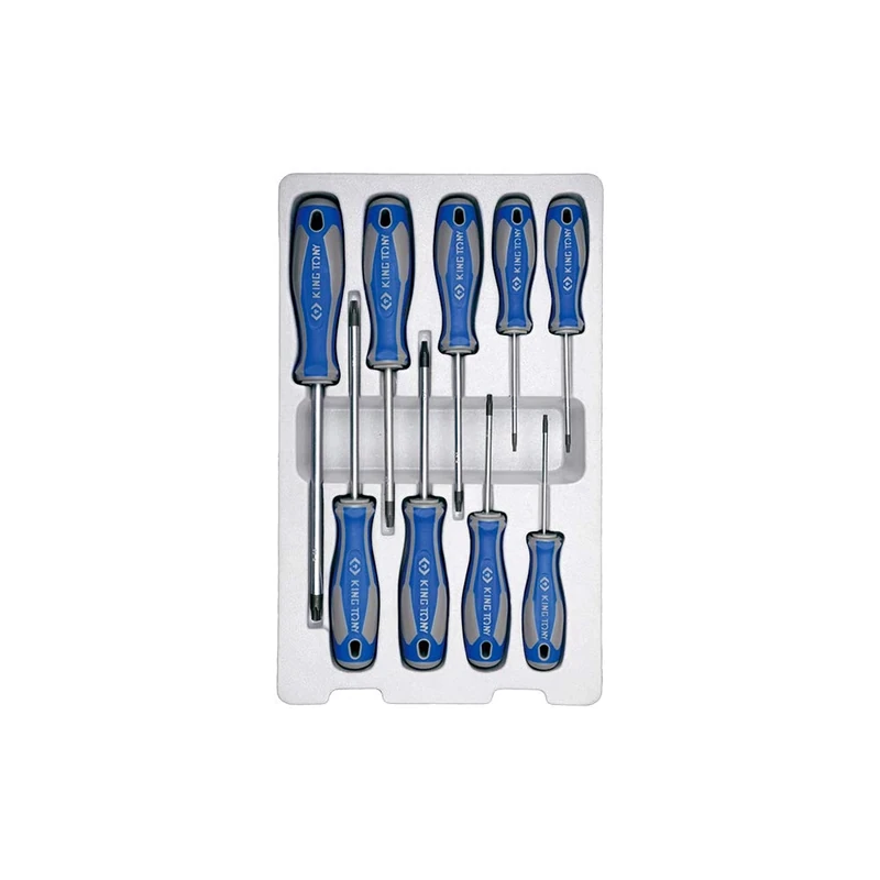 king tony 30309PR Screwdriver Set, ® 8-40 Set of 9