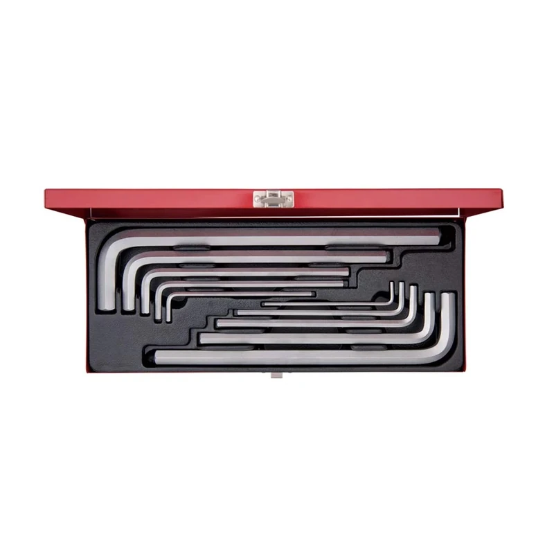 king tony 20210MR Set 6-Sided Hex Key Extra Long Metric, Set of 10