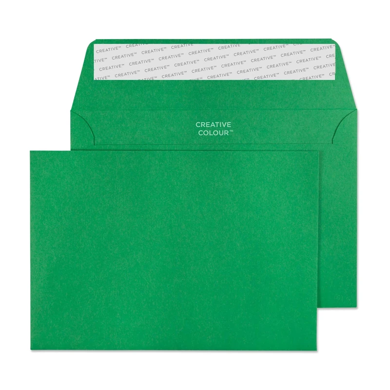Blake Creative Colour C6 114 x 162 mm 120 gsm Peel & Seal Wallet Envelopes (108) Avocado Green - Pack of 500