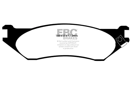 EBC Brakes DP1267 Blackstuff Brake Pads