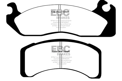 EBC Brakes DP1159 Blackstuff Brake Pads - Image 1